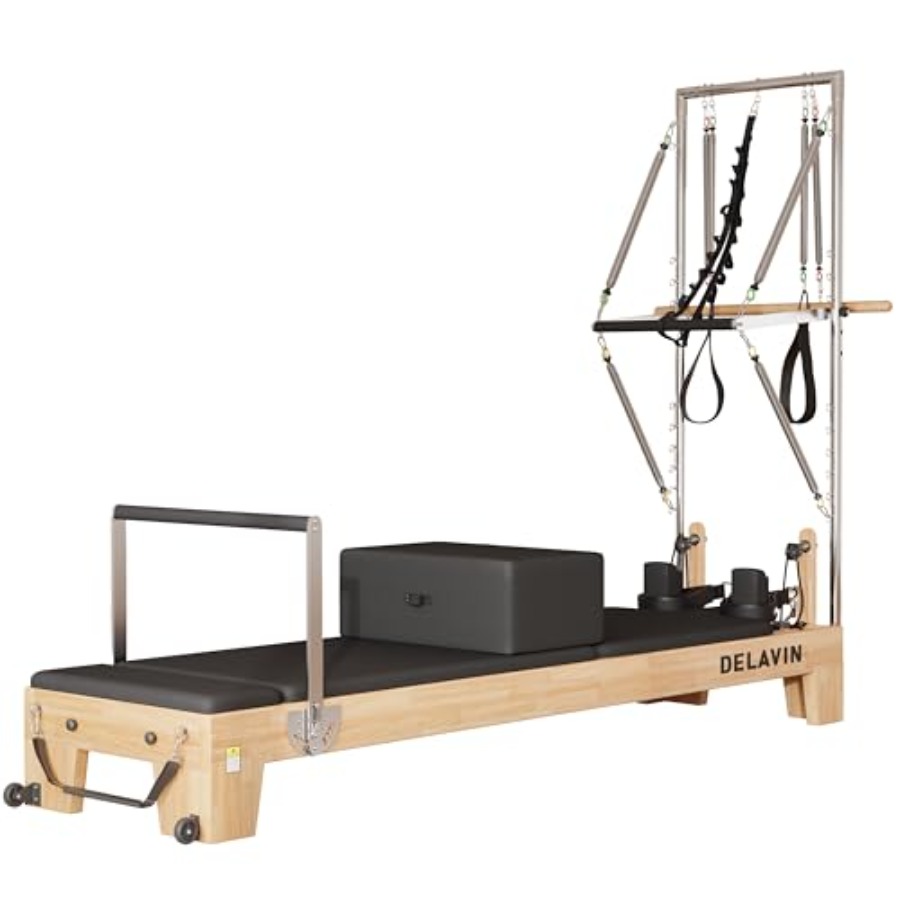 Home Gym Jump Box - Pilates Reformer for Home Gym Solid