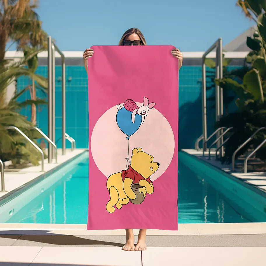 Large Bath Towel W-Winnie the  - огляд і ціна Home Gym Outfit