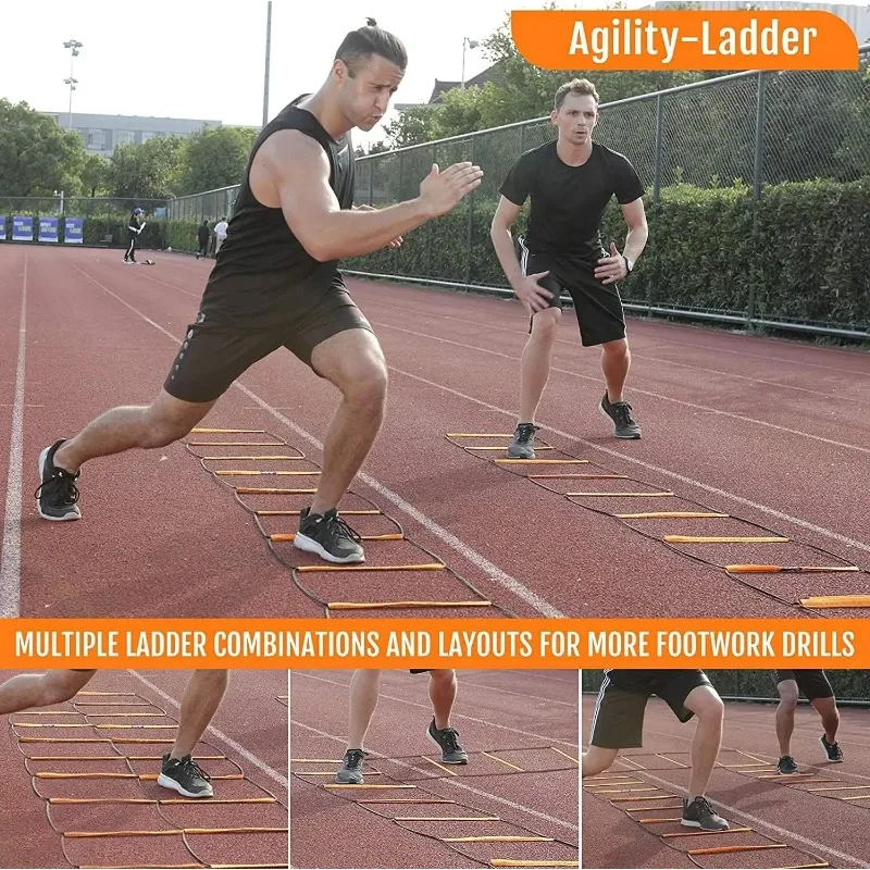 Dual-Purpose Soccer Training J - огляд і ціна Agility Ladder Speed
