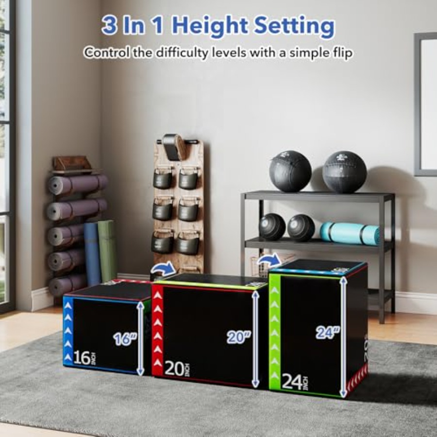 Home gym plyometric jump box:  - огляд і ціна Home Gym Jump Box