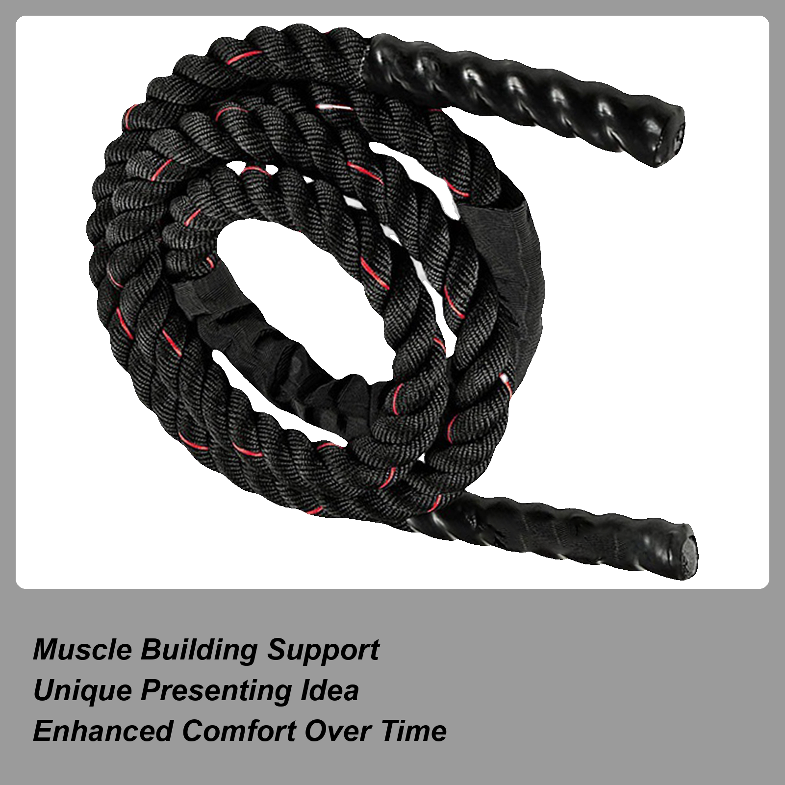 Heavy Skipping Rope Fitness Bo - огляд і ціна Battle Rope Heavy