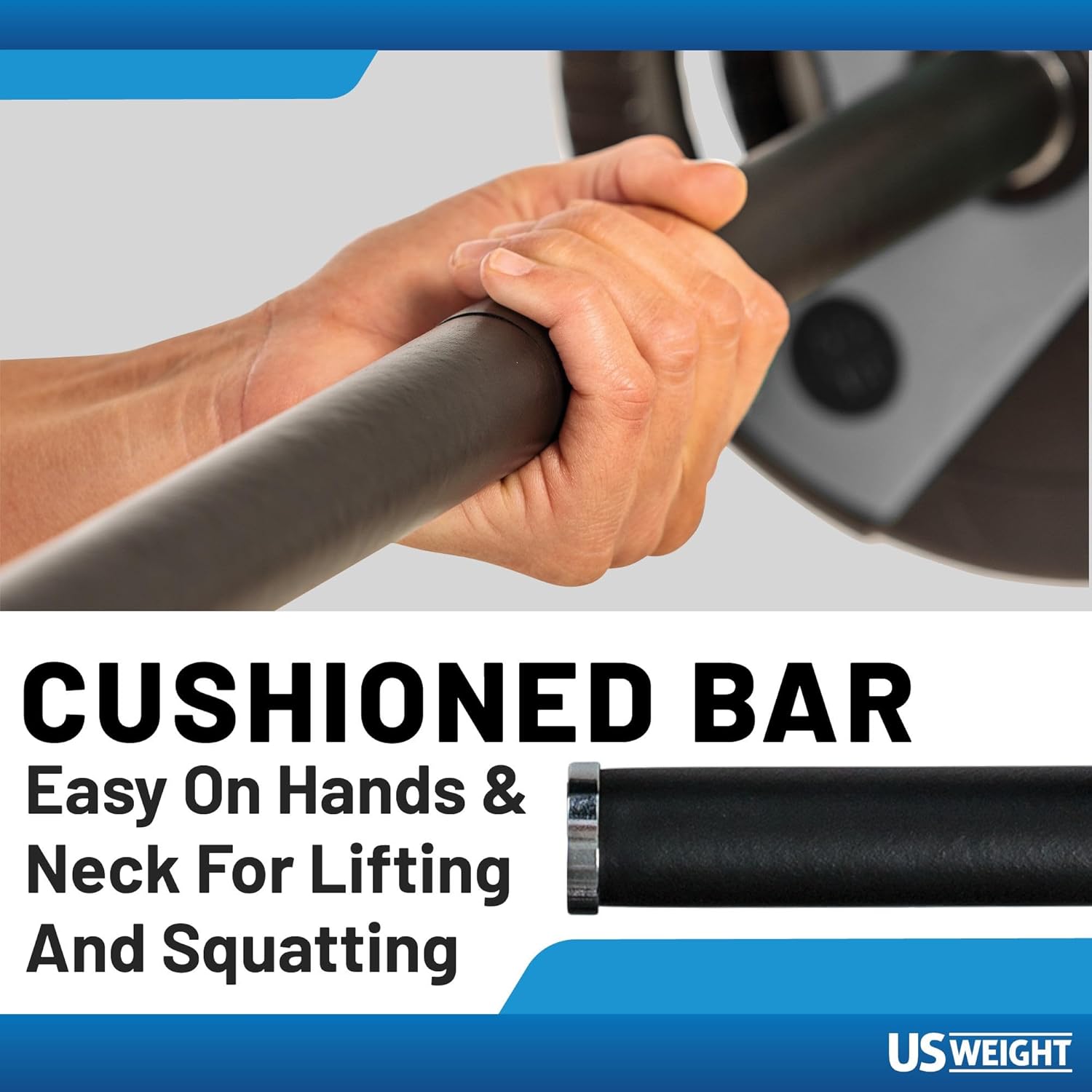 Adjustable Weight Set for Home - огляд і ціна Barbell Curl Bar