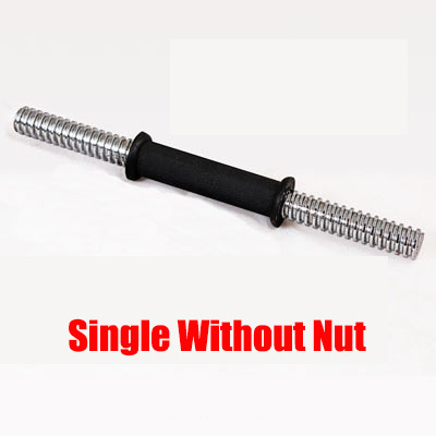 25mm Threaded Dumbbell Bar wit - огляд і ціна Barbell Curl Bar