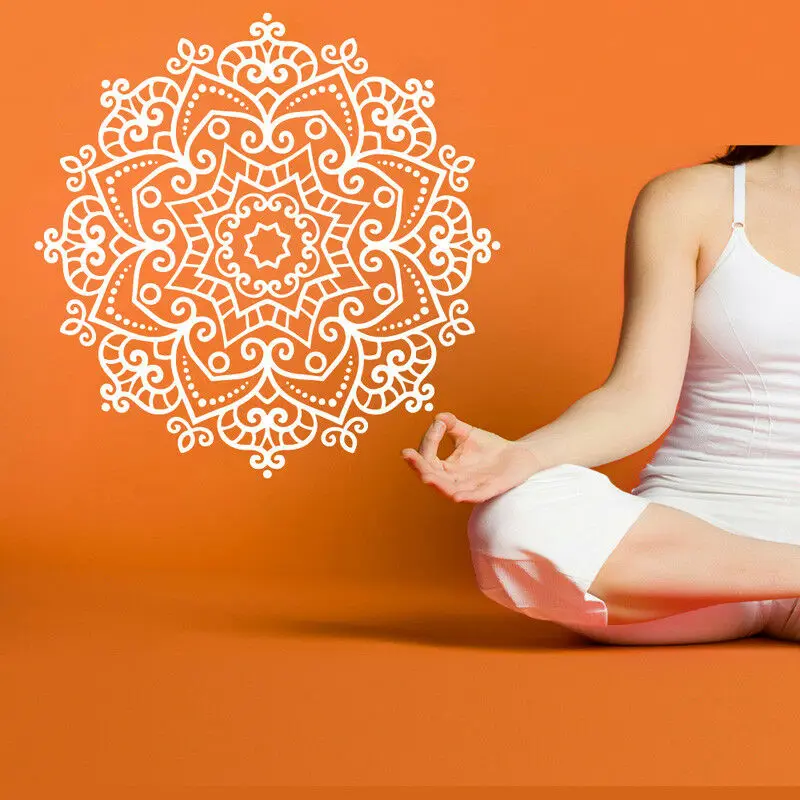 Yoga Hinduism Buddha Wall Stic - огляд і ціна Home Gym Yoga Room
