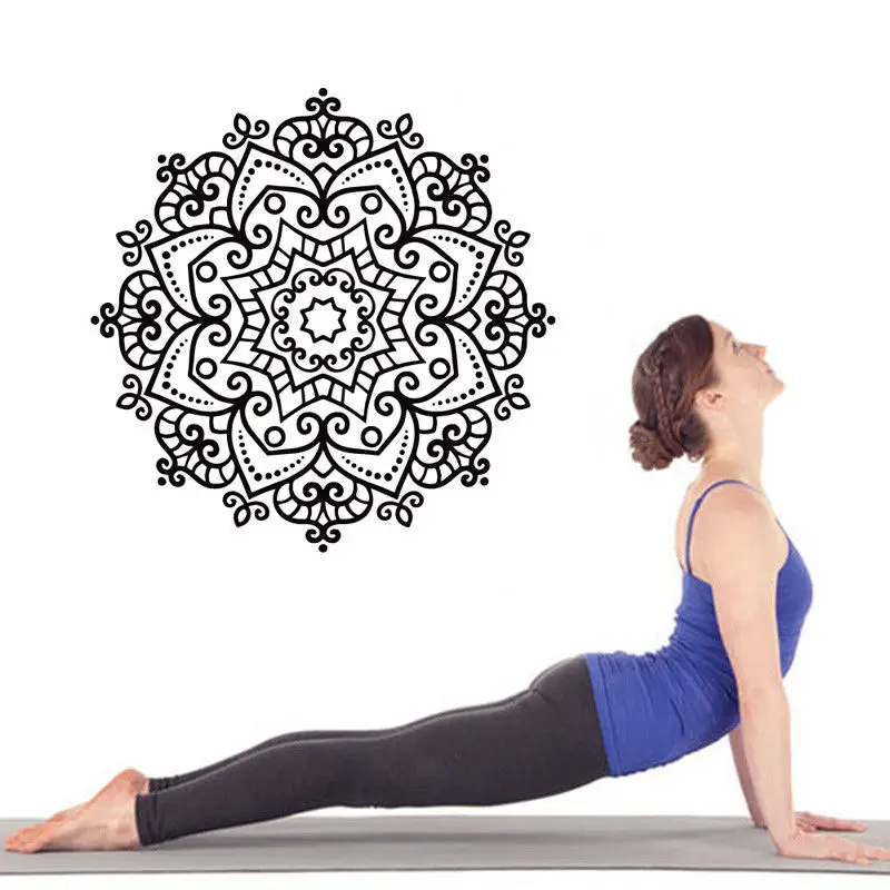 Yoga Hinduism Buddha Wall Stic - огляд і ціна Home Gym Yoga Room