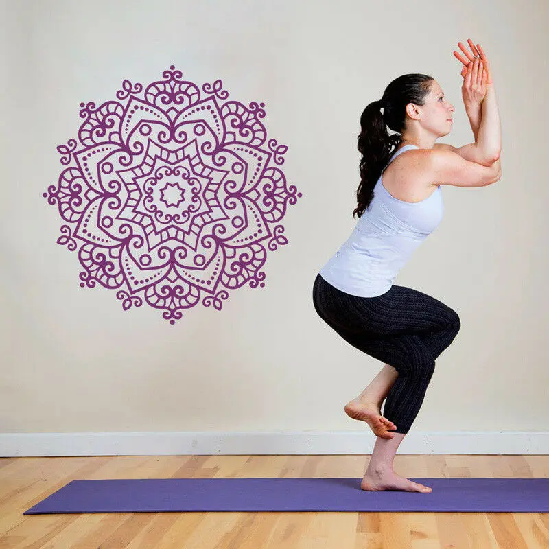 Yoga Hinduism Buddha Wall Stic - огляд і ціна Home Gym Yoga Room