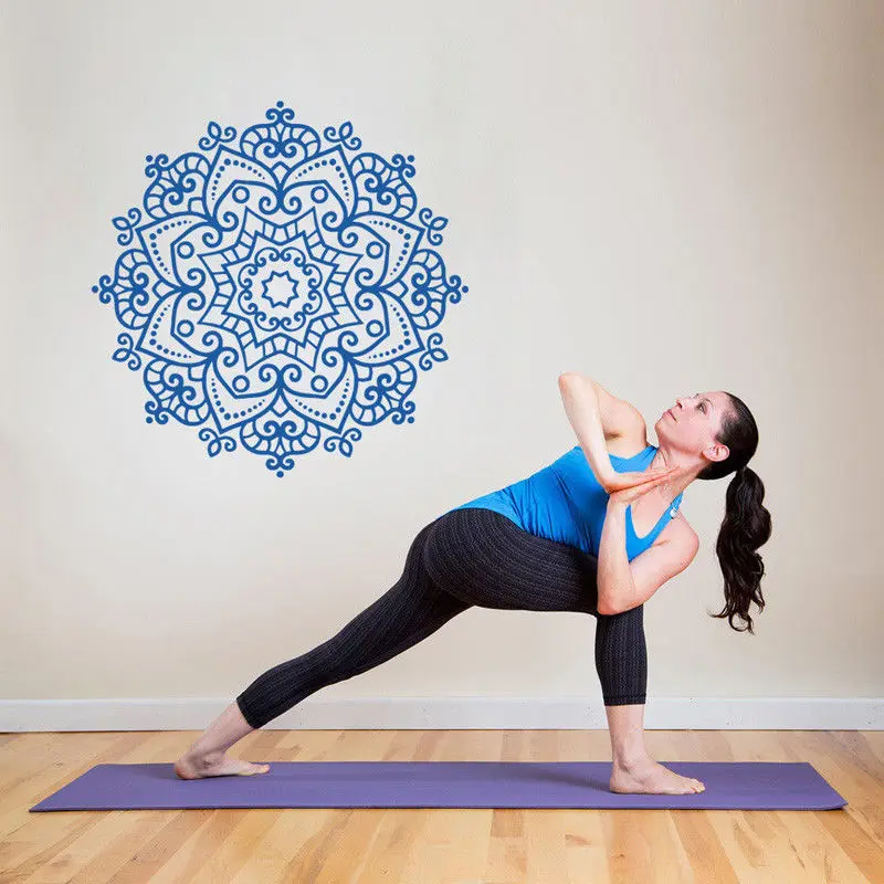 Yoga Hinduism Buddha Wall Stic - огляд і ціна Home Gym Yoga Room