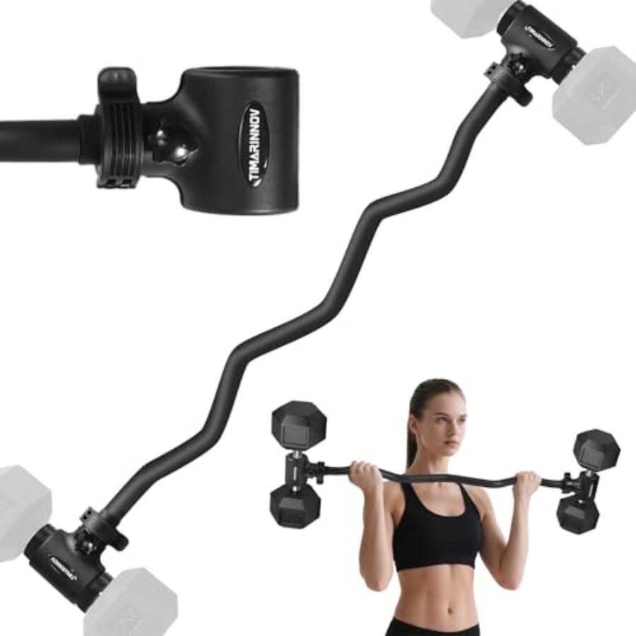 Dumbbell to Barbell Converter  - огляд і ціна Barbell Curl Bar