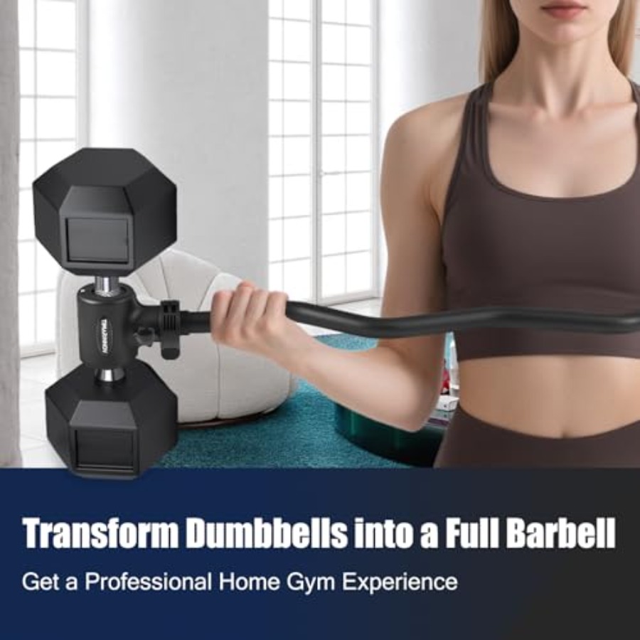 Dumbbell to Barbell Converter  - огляд і ціна Barbell Curl Bar
