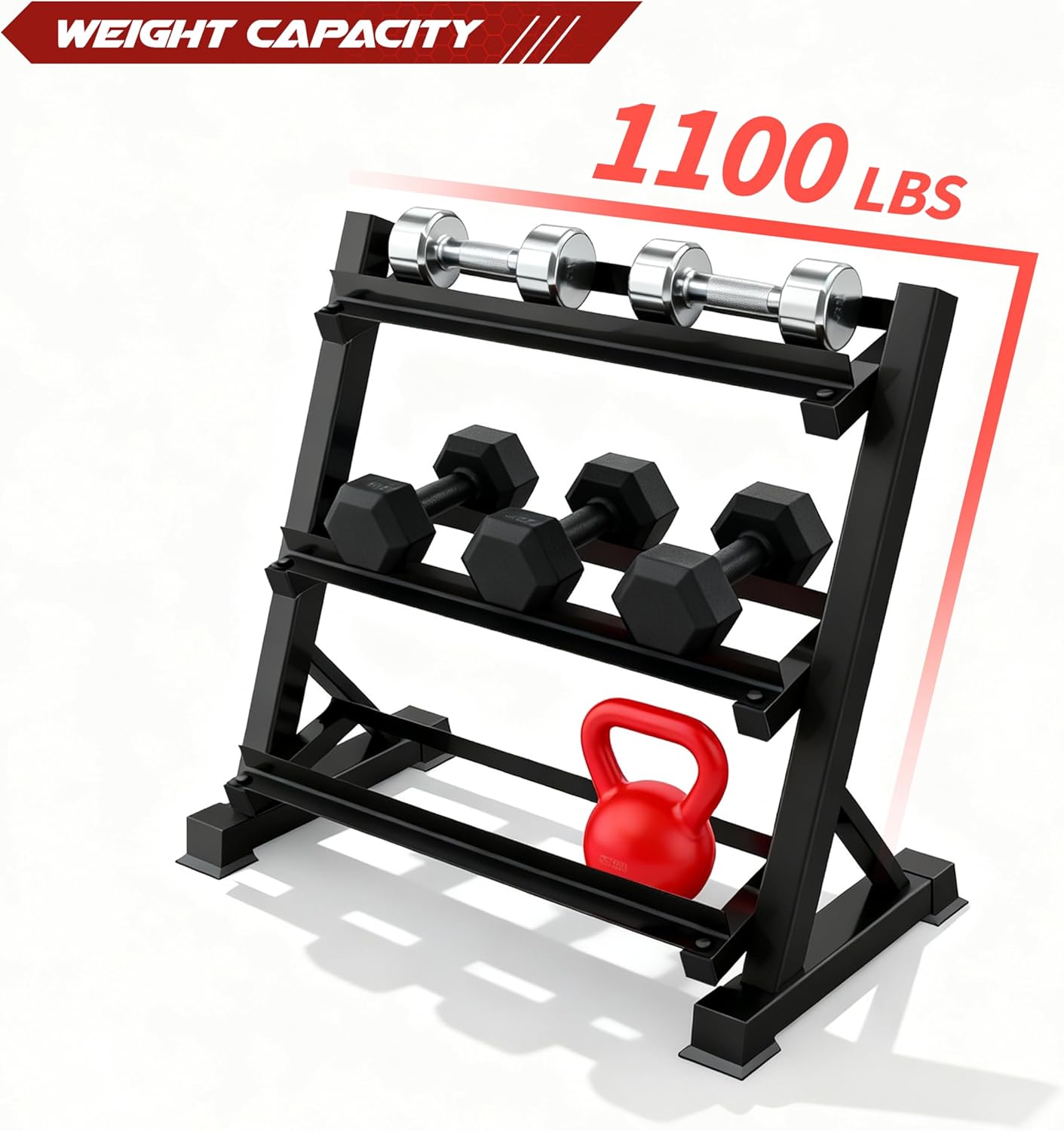 Home Gym Dumbbell Rack, Iron M - огляд і ціна Home Gym Dumbbells