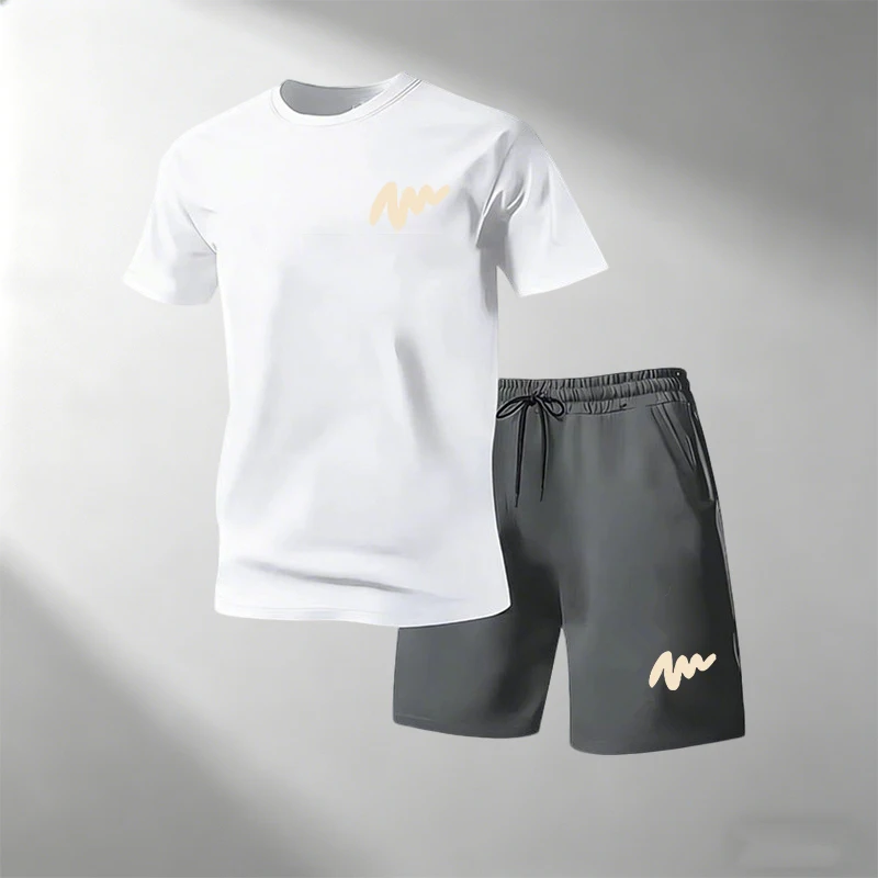 Fashion Men's Street T-Shirts  - огляд і ціна Home Gym Outfit