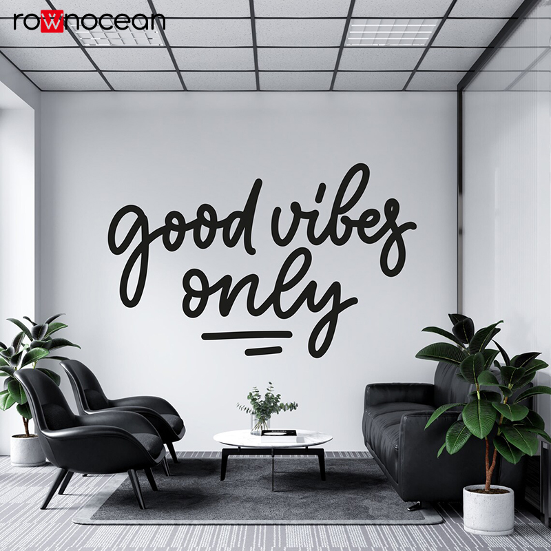 Good Vibes Wall Decal Gym Rule - огляд і ціна Home Gym Vibes
