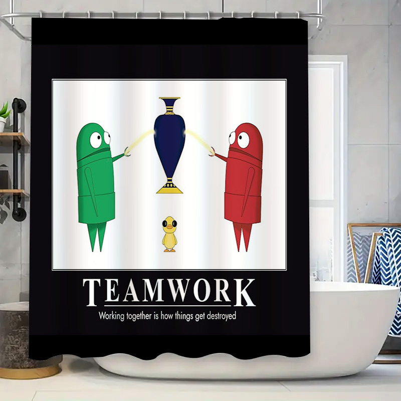 Motivational Teamwork Shower C - огляд і ціна Home Gym Vibes