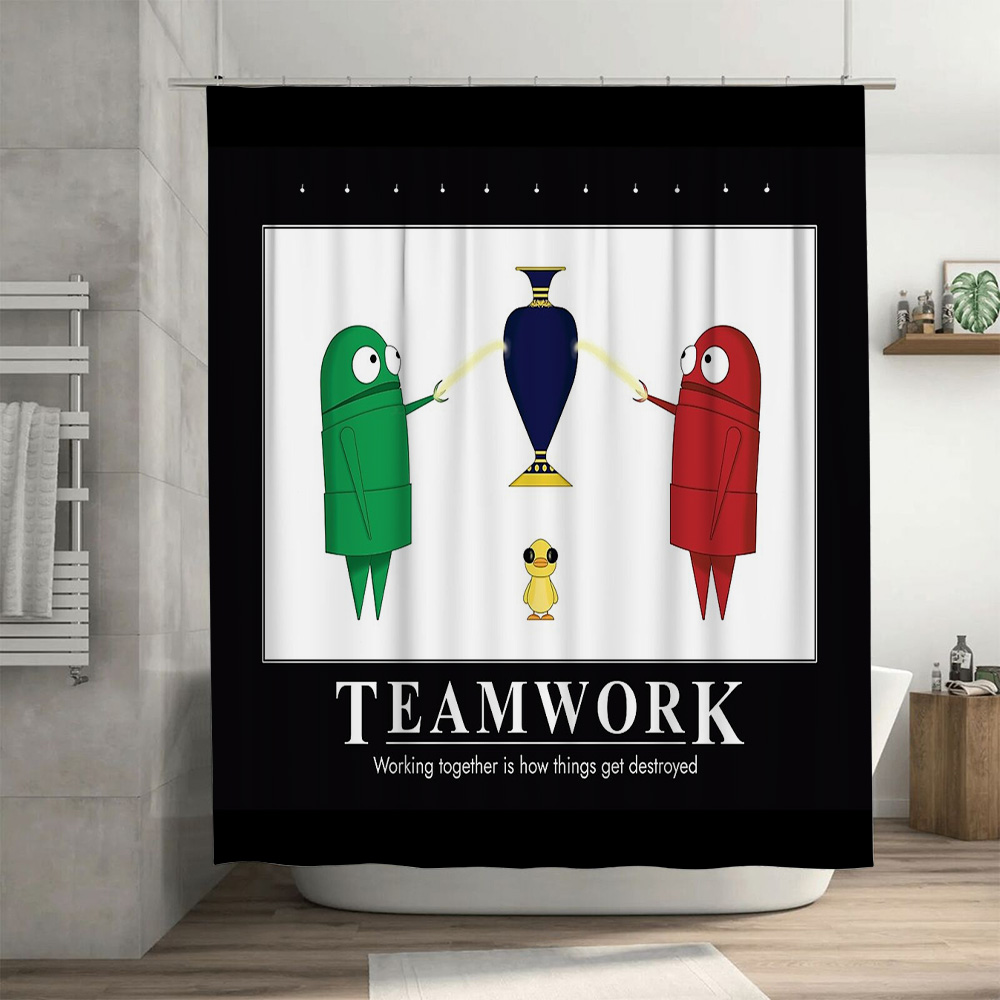 Motivational Teamwork Shower C - огляд і ціна Home Gym Vibes