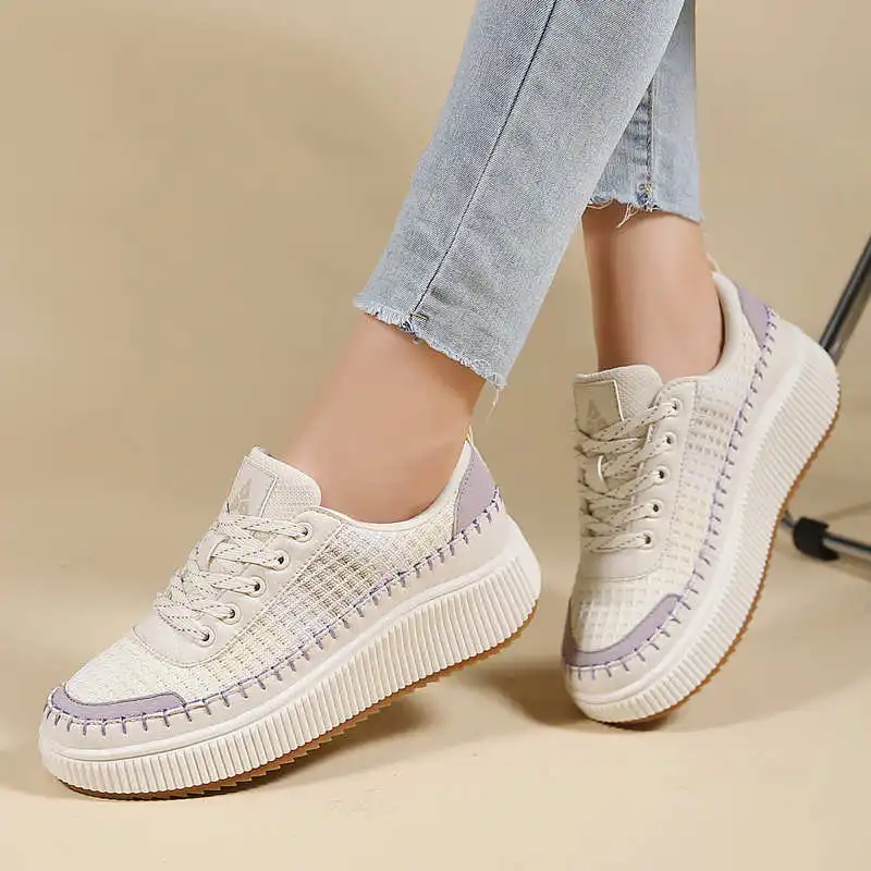 Brown Shoes Woman Flats Autumn - огляд і ціна Home Gym Old School