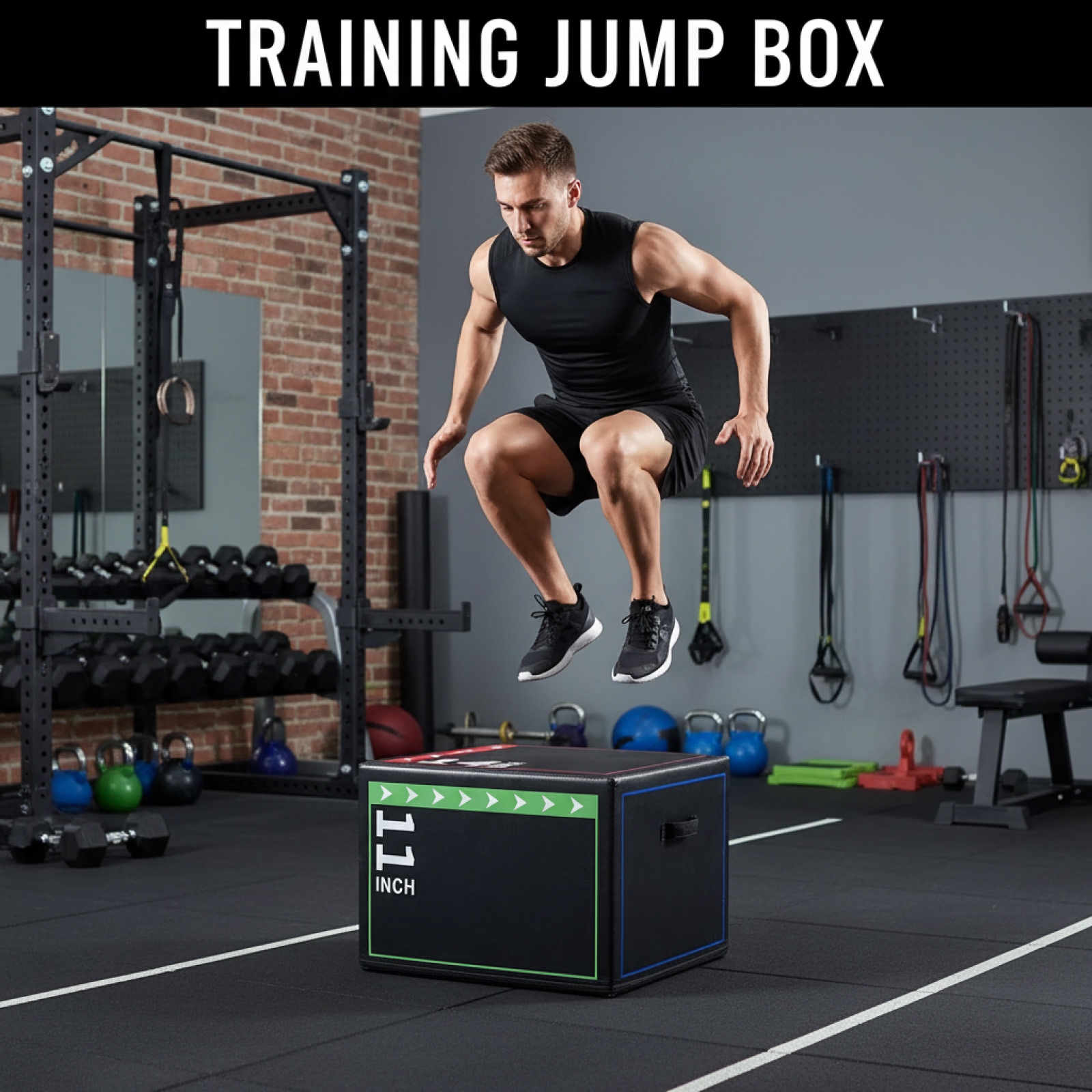 Training Jump Box Shockproof N - огляд і ціна Home Gym Jump Box