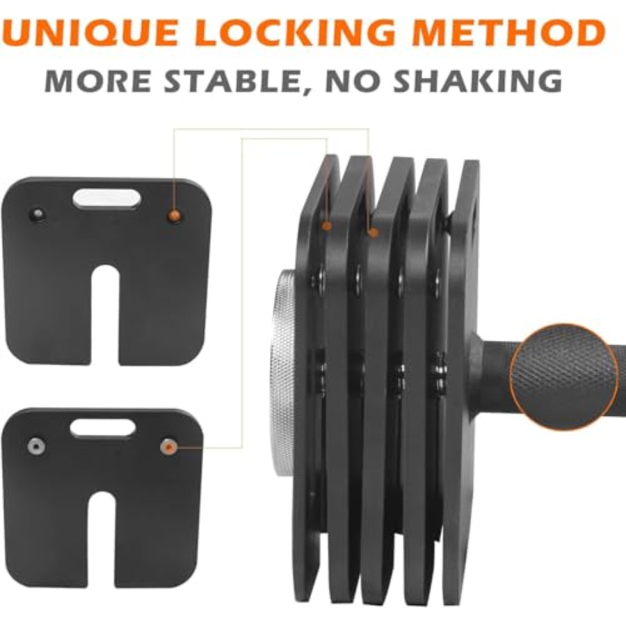 9 in 1 Free Adjustable Dumbbel - огляд і ціна Home Gym Outfit