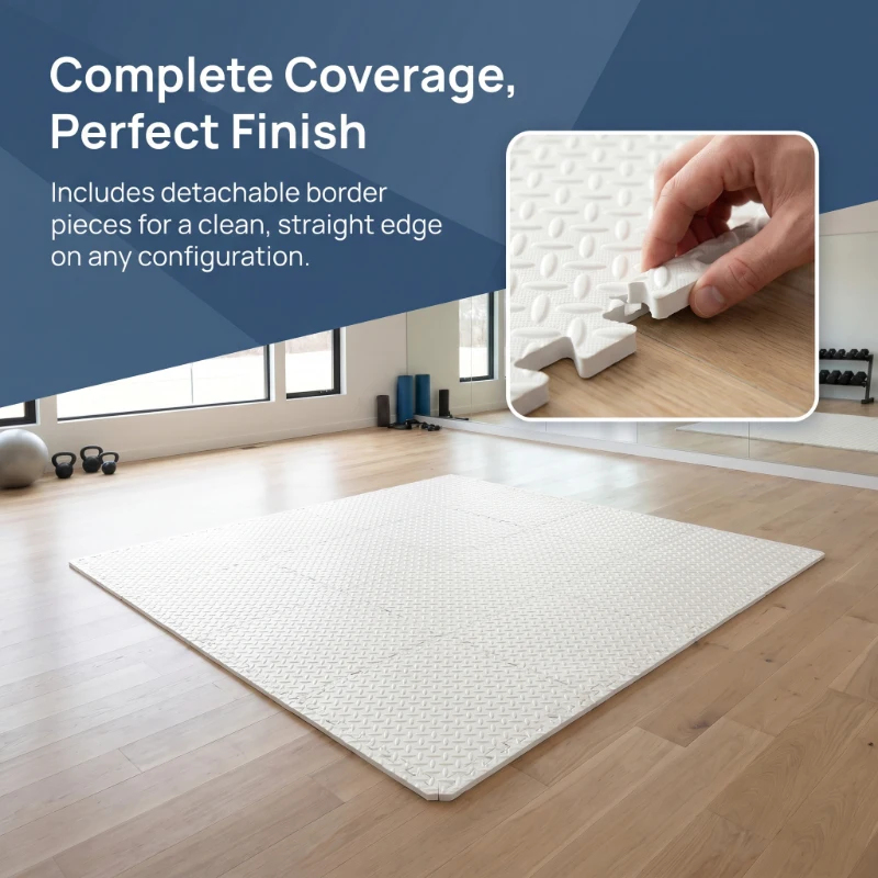 Yoga Gym Mat 14 Pcs 2cm Thick  - огляд і ціна Home Gym Yoga Room