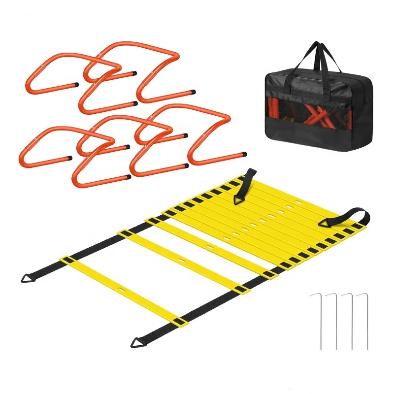 Adjustable Agility Hurdle Ladd - огляд і ціна Agility Ladder Speed