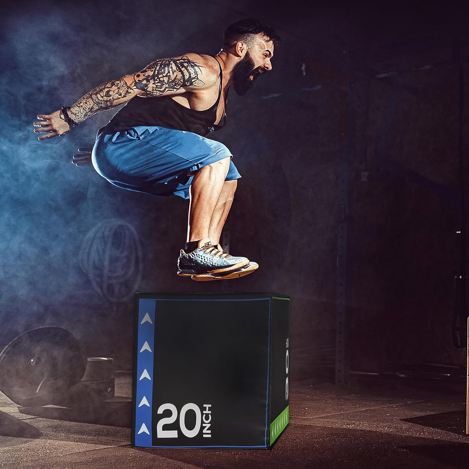 3-in-1 Foam Plyometric Jump Bo - огляд і ціна Home Gym Jump Box