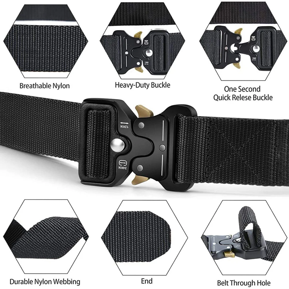 2PCS - Men's Tactical Belt, Ar - огляд і ціна Battle Rope Heavy