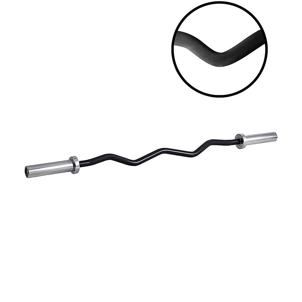 Seamless Curl Barbell Bar with - огляд і ціна Barbell Curl Bar