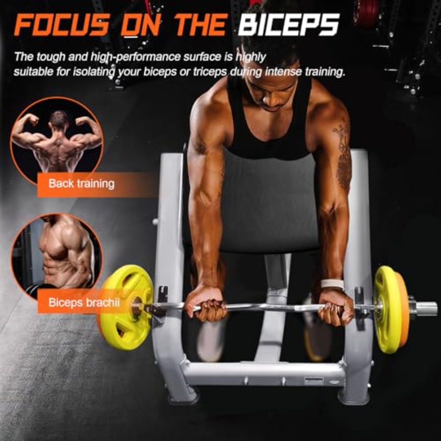 Adjustable Fitness Preacher Cu - огляд і ціна Home Gym Upper Body Workout