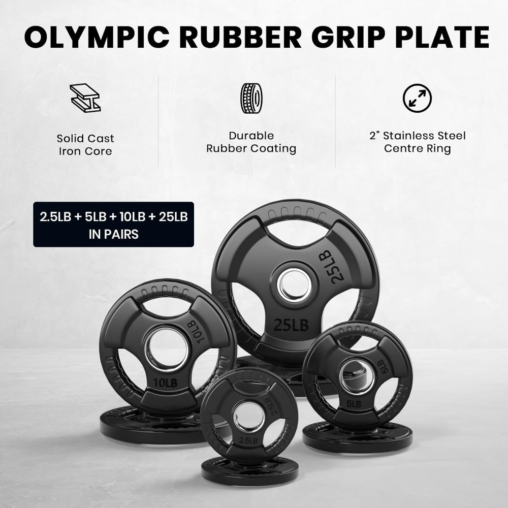 EZ Curl Bar Weight Set, 2 Inch - огляд і ціна Barbell Curl Bar