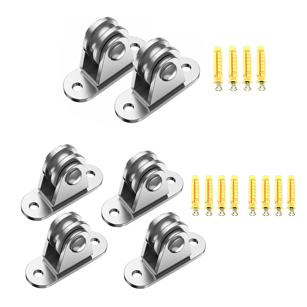 2/4Pcs Heavy Duty Fixed Pulley - огляд і ціна Battle Rope Heavy
