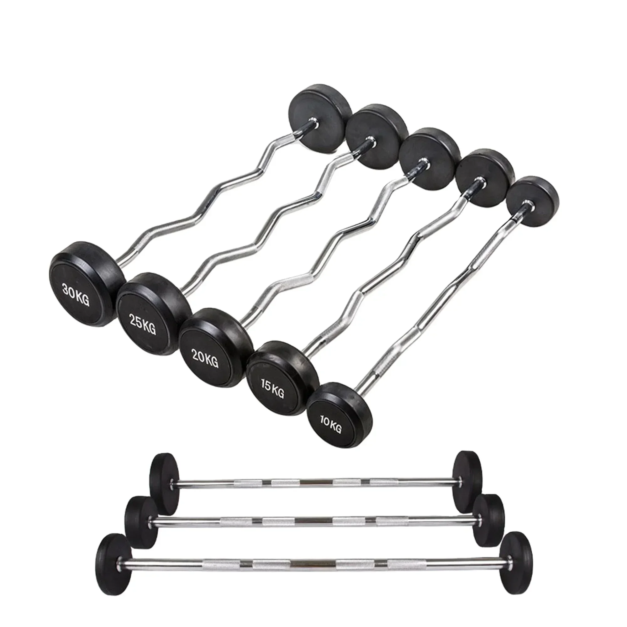 Weightlifting Straight Curl Ru - огляд і ціна Barbell Curl Bar