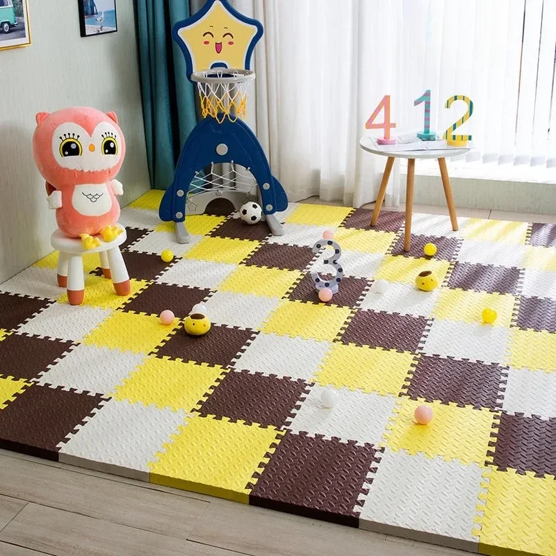 6/12Pcs Non-Slip Carpet 30x30x - огляд і ціна Home Gym Yoga Room