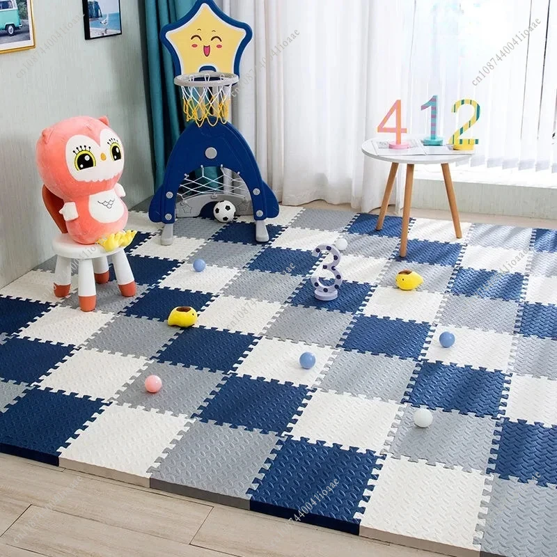 6/12Pcs Non-Slip Carpet 30x30x - огляд і ціна Home Gym Yoga Room