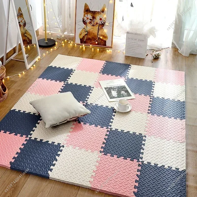 6/12Pcs Non-Slip Carpet 30x30x - огляд і ціна Home Gym Yoga Room