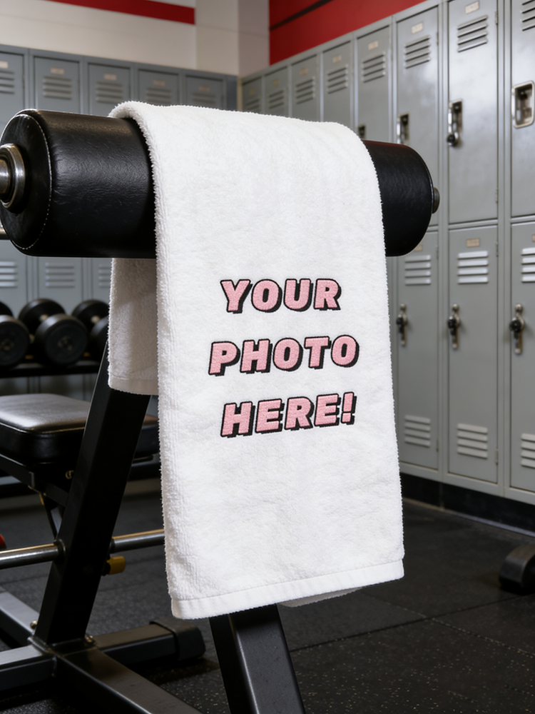 1Pc/2Pc Custom Photo Towel, Up - огляд і ціна Home Gym Outfit