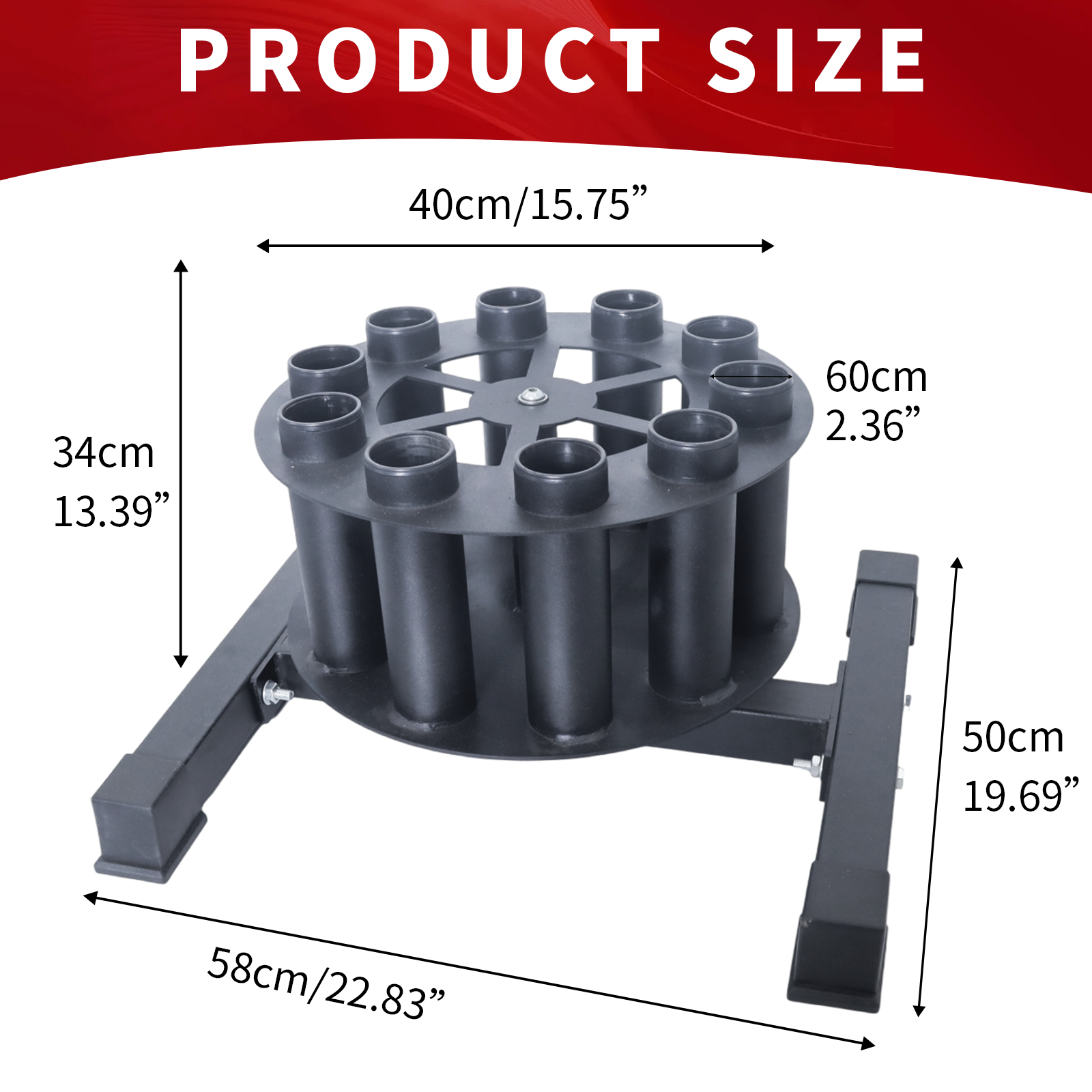 Vertical Rotatable Barbell Sto - огляд і ціна Barbell Curl Bar
